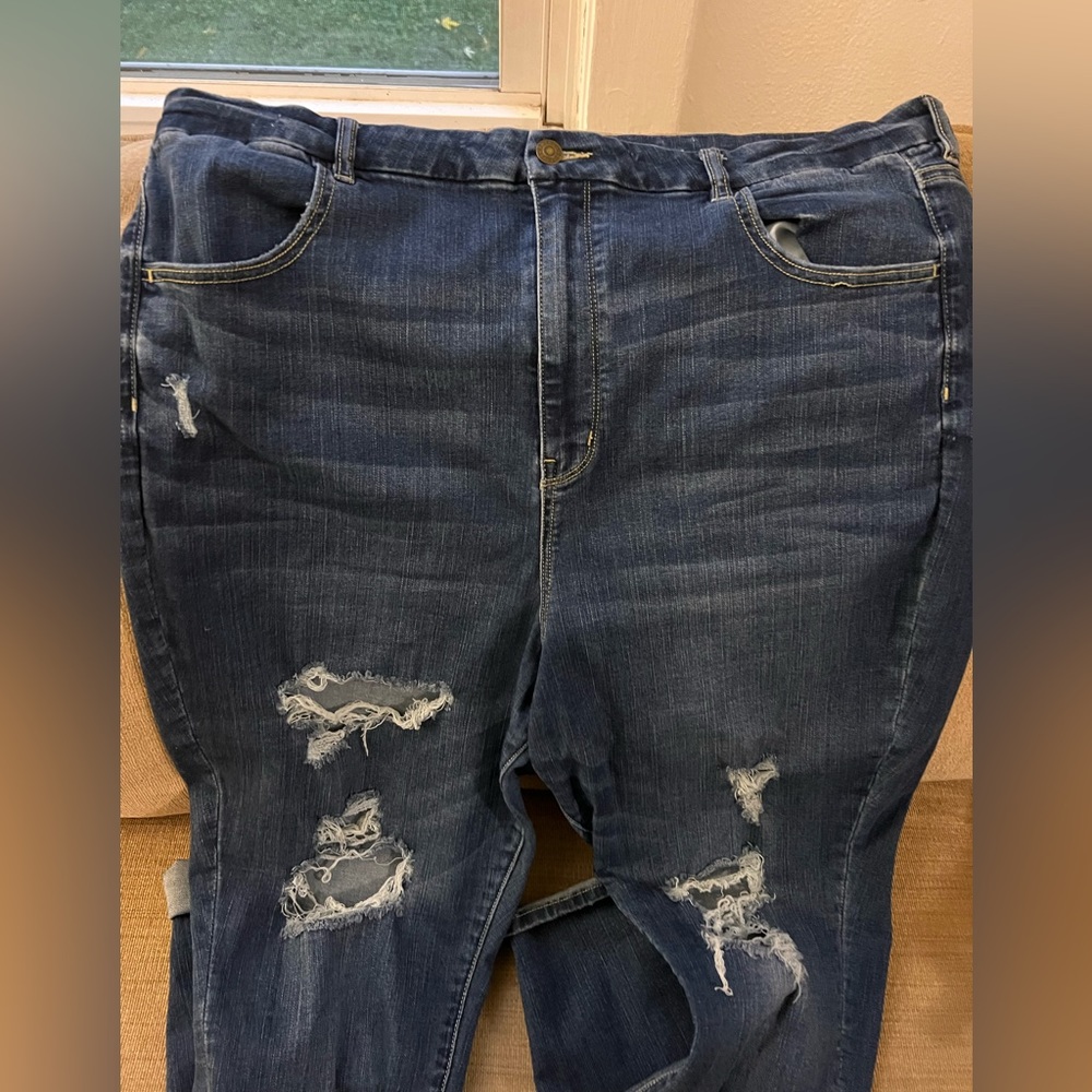 Curvy super high rise jagging‘s